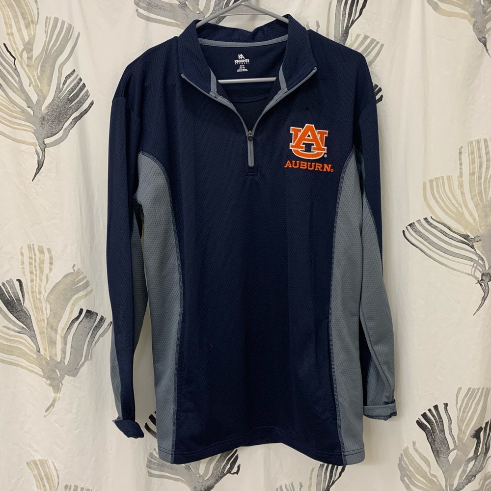 Auburn University men’s quarter zip sweatshirt